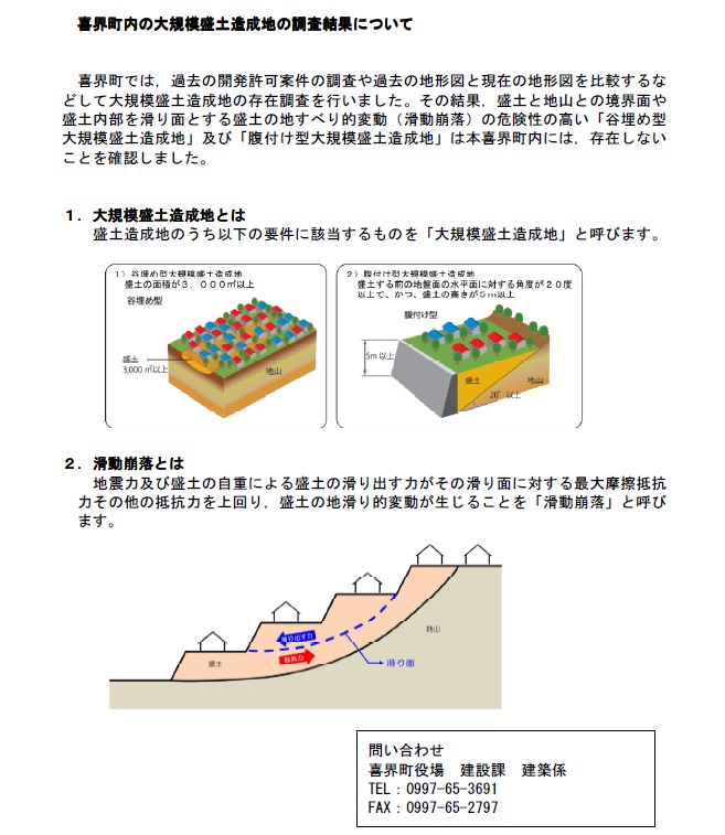 大規模盛土造成地